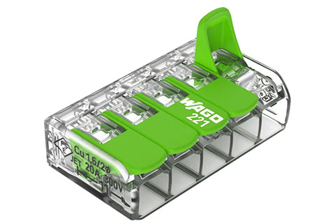 Wago Splicing Connector Series 221 (5x0,2 - 4 mm²)