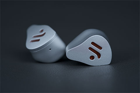 Fosi Audio IM4 In-ear headphones - Silver - Lifestyle