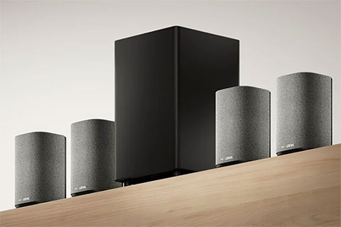 LOEWE WE. BOOST Home Theater System - Lifestyle