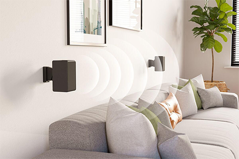 Vogels SWM 3021 Universal Speaker Mount - Black - Lifestyle