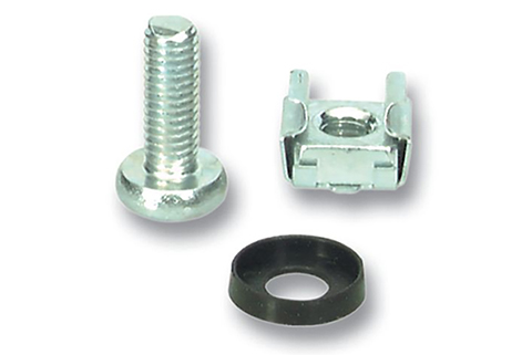 Set of cage nuts and screws (M6)