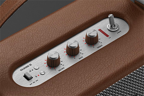 Marshall Kilburn III Bluetooth Speaker - Brown - Lifestyle