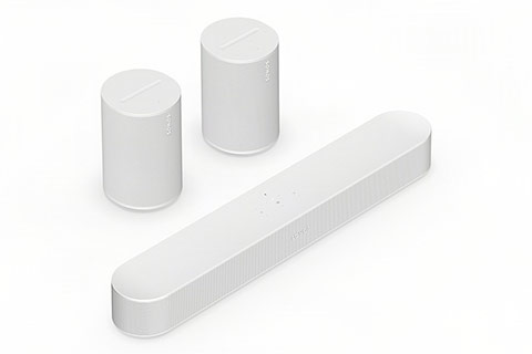 SONOS Beam Gen2 and Era 100 SL - White