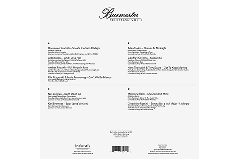 LP: Burmester Selection | Virgin Vinyl (2x 180g vinyl LP)