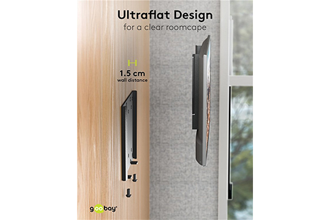 TV Wall Mount Caravan FIXED (S) (13–27) - Lifestyle