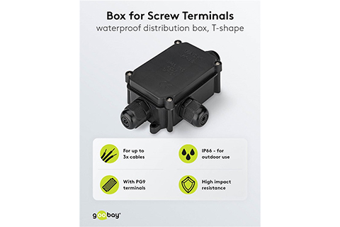 IP66 Protection Box for Screw Terminals (PG9) - Lifestyle