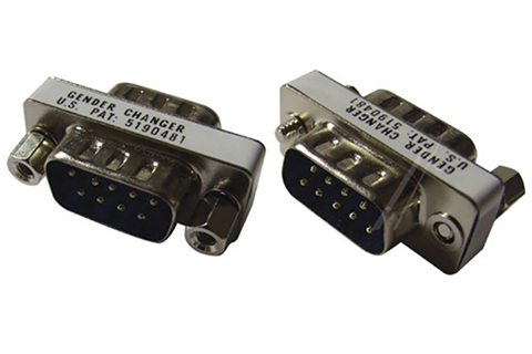 D-Sub 9 pin Male to Male adapter