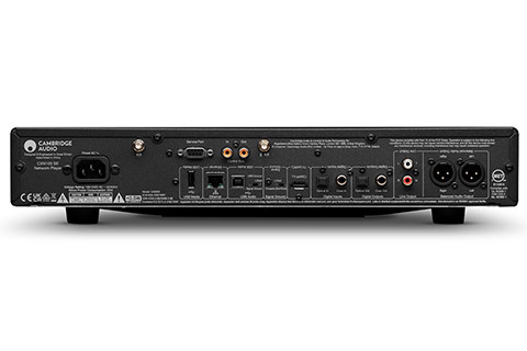 Cambridge Audio CXN100 SE music streamer and DAC - Black - Back