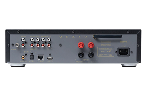 Onkyo Muse Y-40 Network Receiver (2x 75W, 8 Ohm) - Black - Back