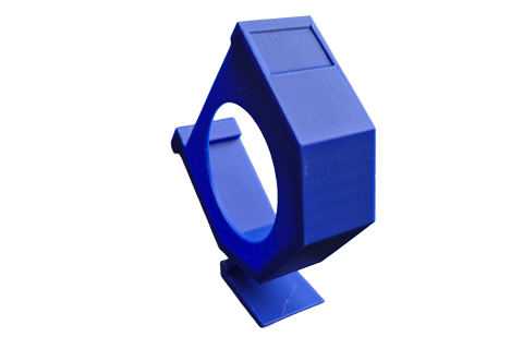 3DP DIN Rail Mount for Shelly Components - Blue