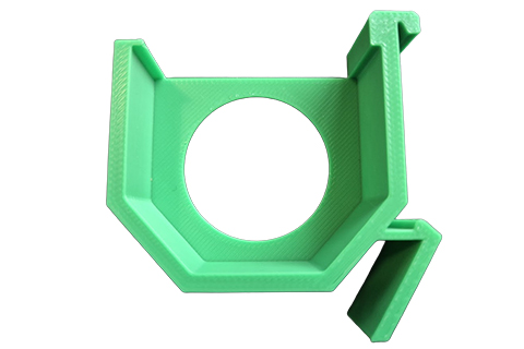 3DP DIN Rail Mount for Shelly Components - Green