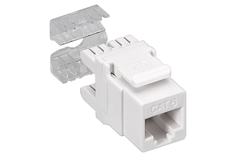 CAT 6A UTP patch panel, 24 port (19