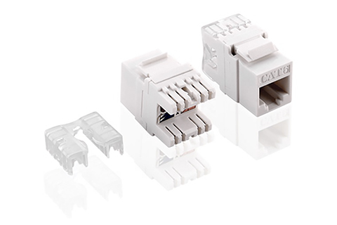 CAT 6A UTP patch panel, 24 port (19