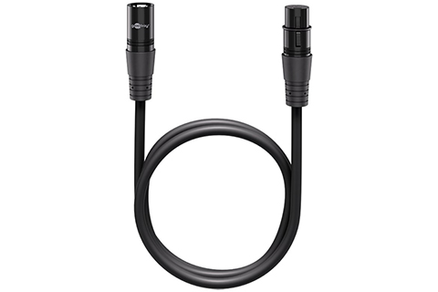 Balanced XLR audio cable XLR male (3-pin) > XLR female (3-pin)