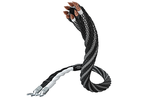 LS-404 Micro AIR single-wire speaker cable pair | Cable lug (8x 2,62 mm², CU)