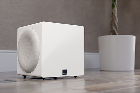 SVS SB-3000 Micro R| Evolution subwoofer - White - Lifestyle