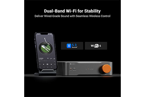 Fosi Audio S3 Balanced HiFi streamer, preamp and DAC - Lifestyle