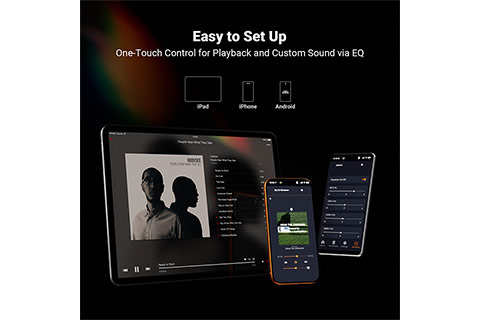 Fosi Audio S3 Balanced HiFi streamer, preamp and DAC - Lifestyle