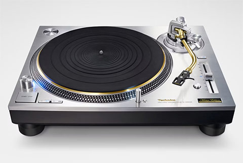 SL-1200GME turntable, without pick-up - Silver