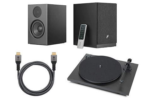 All inclusive Stereo System Bundle - Black