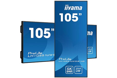 5K UHD signage monitor | 105