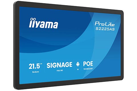 FHD Small Format Signage Monitor | 21,5