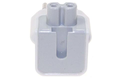 Power adapter for Apple chargers | White (230V AC, Type C Euro Duckhead)