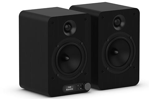 Pure Classic active Stereo system (FM/DAB+, Internet Radio,CD, BT) - Black