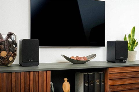 Pure Classic active Stereo system (FM/DAB+, Internet Radio,CD, BT) - Black - Lifestyle