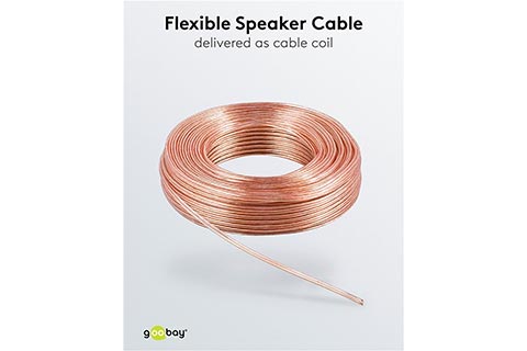 Speaker cable (2x 0.75mm², CCA)