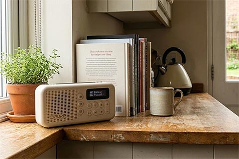 Pure Elan Move Pocket Size FM/DAB+ Radio with Bluetooth - Sand - Lifestyle