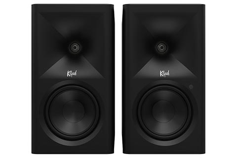 Klipsch The Fives II Powered Monitor - Black - Front