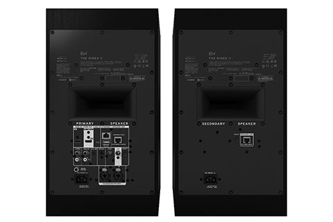 Klipsch The Sevens II Powered Monitor Speakers - Black - Back