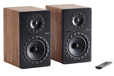 Prestige Facet II 6B BT HDMI bookshelf speakers - Walnut