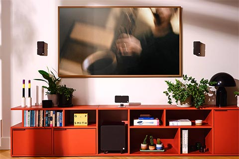 Cambridge Audio MSX Sub 300 Active Subwoofer - Black - Lifestyle