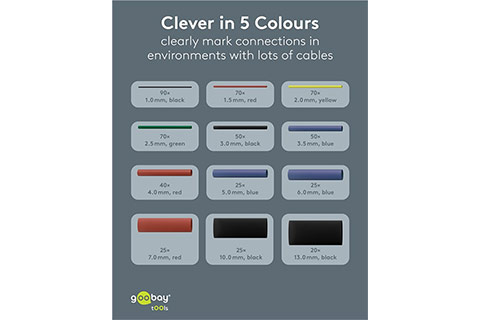 Heat shrink tube box set, 560 pcs. (45 mm.) - Lifestyle