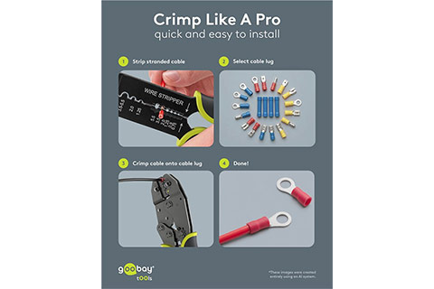 cable lug set, 480 pcs. - Lifestyle
