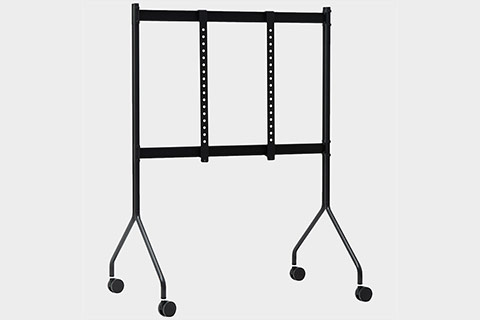 Pedestal Moon Rollin´ TV stand with wheels - Charcoal