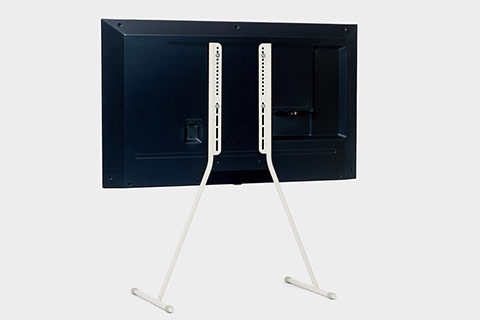 Pedestal Viva TV Stand - Pearl