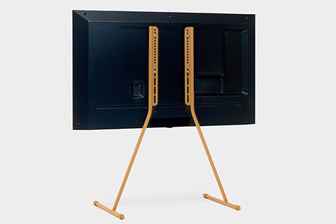 Pedestal Viva TV Stand - Apricot