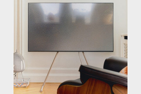 Pedestal Viva TV Stand - Lifestyle