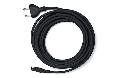 Pedestal Power Cable Euro Plug Power Cable (CEE7/16 – C7) - Charcoal