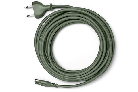 Pedestal Power Cable Euro Plug Power Cable (CEE7/16 – C7) - Mossy Green
