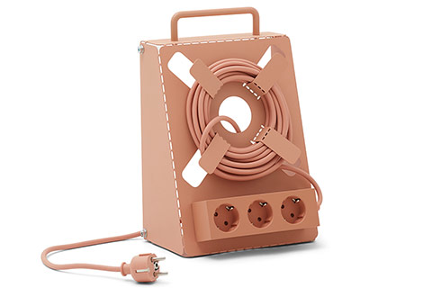 Pedestal Cable Stand Cable holder - Dusty Rose