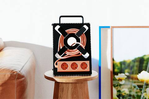 Pedestal Cable Stand Cable holder - Lifestyle