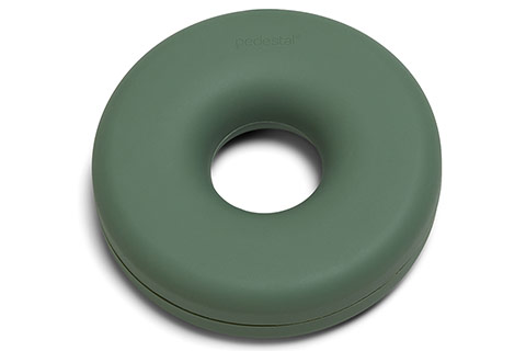 Pedestal Cable Bagel Cable holder for  stands - Mossy Green