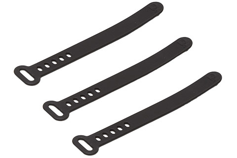 Pedestal Cable Ties - Charcoal
