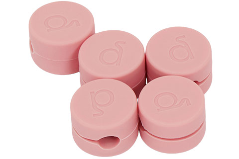Pedestal Cable Clips - Bubble Gum