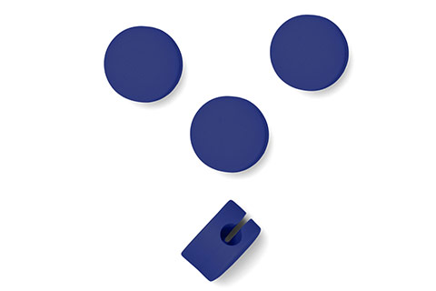 Pedestal Cable Dots - Ultra Marine