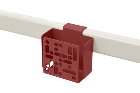 Pedestal Remote Box Mount - Burning Red